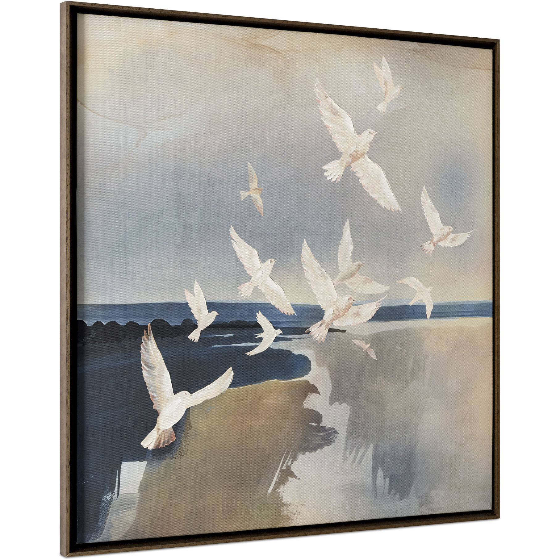 Flock 24 X 24 inch Painting